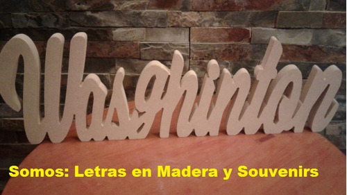 Letras Decorativas - Nombre En Madera -  Envíos Gratis !!!