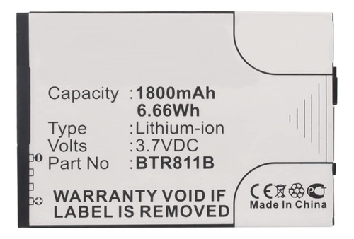 Bateria Para Telefono Movil Casio Commando Lte Mobile Li-ion