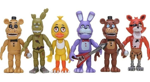 Foxy Chica Golden Freddy O Bonnie Five Nights At Freddy's 