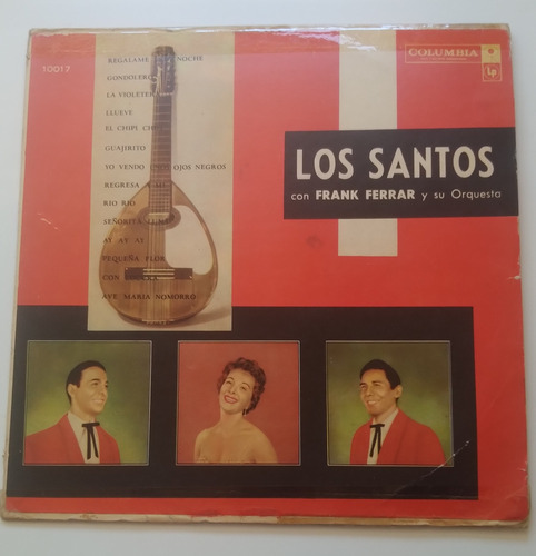 Lp Los Santos Con Frank Ferrer Y Orquesta. J