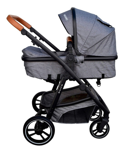 Imagen 5 de 5 de Coche Mega Baby Bebe Convertible 3 En 1 Con Huevito Y Moises