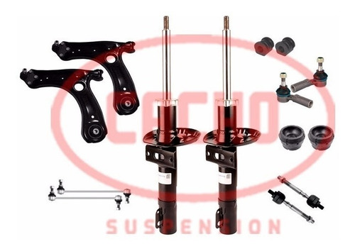 Imagen 1 de 6 de Kit Tren Delantero Gol Trend Voyage Amortiguadores Sachs