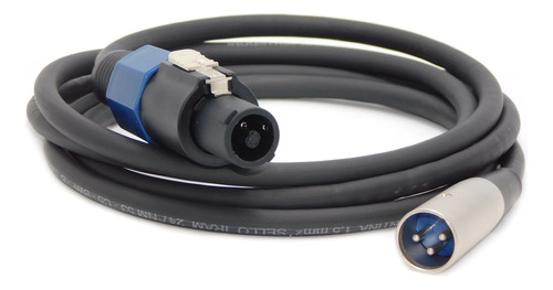 Cable  Speakon Macho A Canon Xlr Macho Reforzado 20 Mts