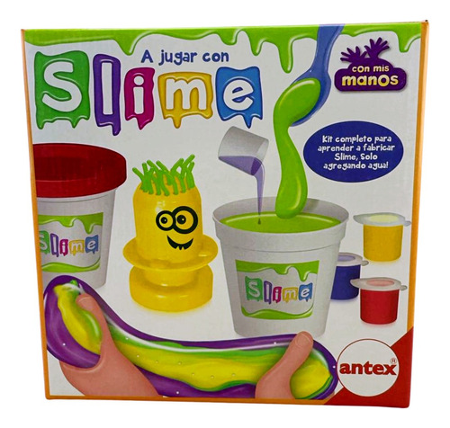 Kit Slime Antex Laboratorio Experimentos Infantil Juego Full