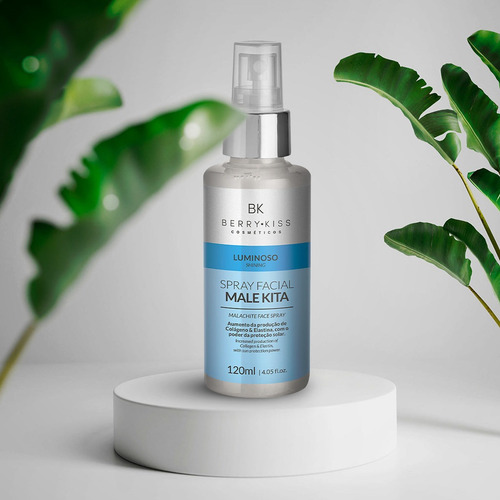 Imagem 2 de 3 de Spray Facial Elastina Colágeno Revigora Pele Rosto 120ml