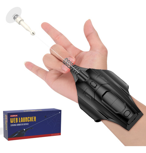 Web Launcher Overfun String Shooters Toy Upgrade 2.0 Black