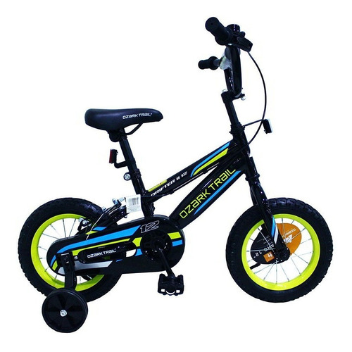 Bicicleta Aro 12 Drifter Azul/ Negro Para Niños 