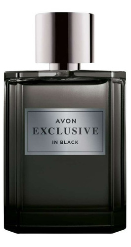 Exclusive In Black 75ml Perfume Masculino - Avon 