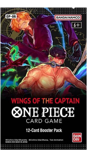 One Piece Tcg Op06 Wings Of Captain Booster Pack Original
