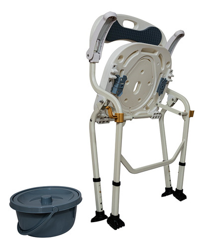Silla de baño y ducha Wellspring WS-740C plegable