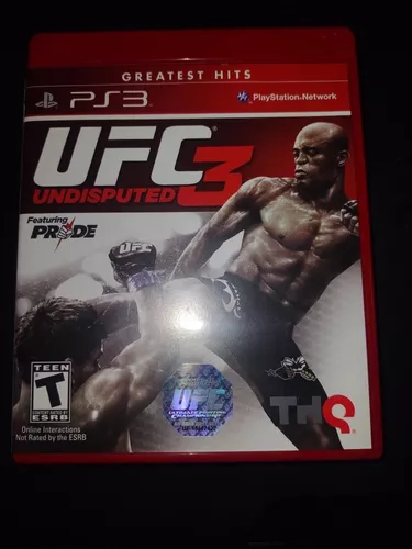 Jogo ps3 UFC funcionando