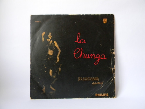 La Chunga Lp Vinilo Poema Rafael Alberti Recitado Autor