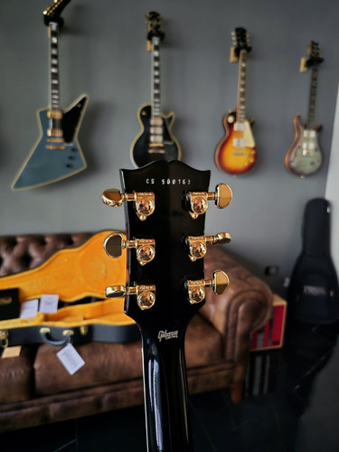 Gibson Custom Shop Les Paul Custom Ebony 2025 Diestro Ebony Ébano (Usado)