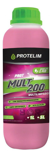 Pro Mult200 1l - Protelim - Desengraxante Alcalino