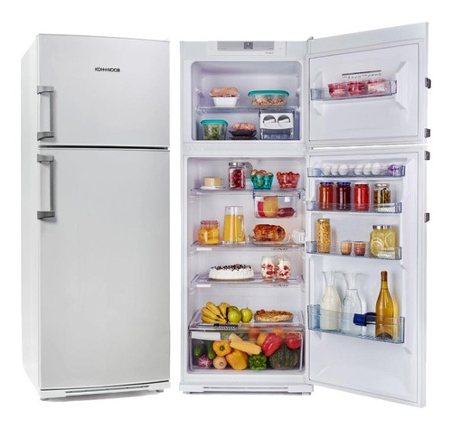 Imagen 1 de 11 de Heladera Con Freezer Kohinoor Kd4394blanca 416 Litros Outlet