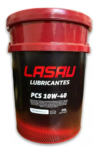 Aceite Lasau Puma 10w40 Semi Sintético Balde X 20l