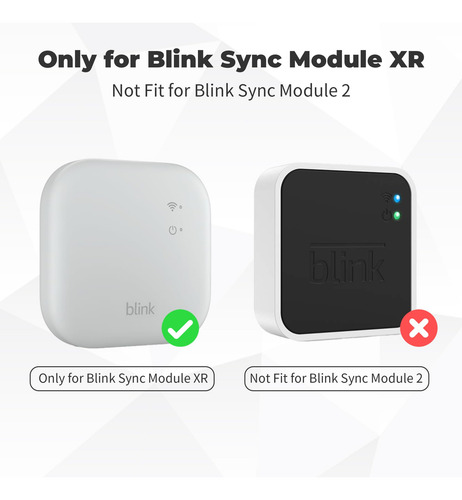 Kidjoyo Soporte De Pared Para Blink Sync Module Xr Con Cable