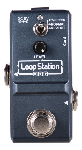 Ammoon Loop Station Mini Looper - Pedal Para Guitarra (10 Un