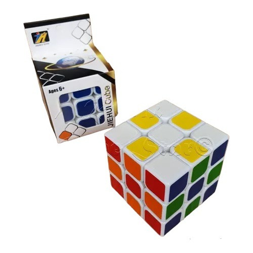 Cubo Rubik Super Economico 3x3 Magic Cube Speed - Blanco