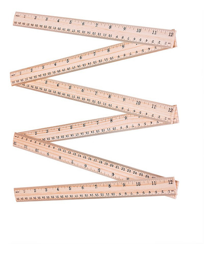 Paquete De 20 Reglas De Madera Para Escuela Y Oficina 30 Cm Madera