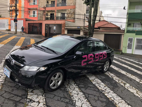 Honda Civic 1.8 Lxs Aut. 4p 2007 S/entrada