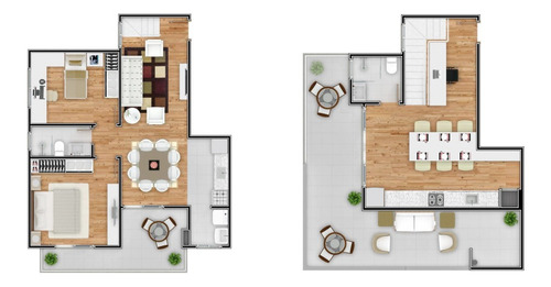 Imagem 15 de 16 de Cobertura Residencial Para Venda, Pilarzinho, Curitiba - Co6980. - Co6980-inc
