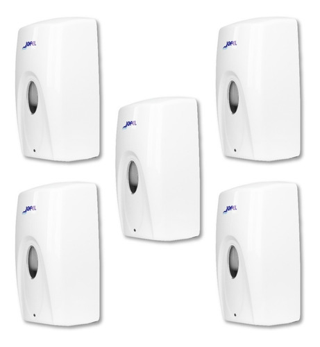 Jabonera Automática Dispensador Blanco Jofel 1 Lt 5 Pzas