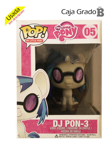 Funko Pop Hasbro My Little Pony #05 Dj Pon-3 (original)