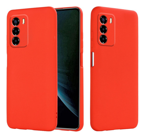 Compatible Funda De Silicona Líquida For Zte Axon 50 Lite