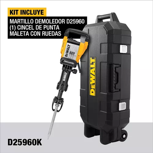 Martillo Demoledor Dewalt D25960K SDS Max 16kg 1600w