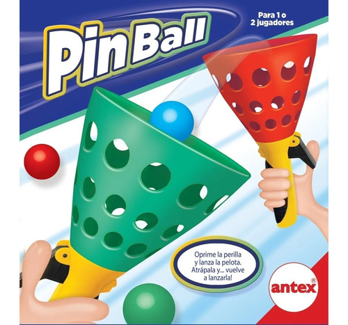 Juego Pinball Lanza Atrapa Pelotas, Didáctico