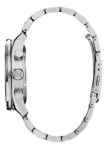 Reloj Citizen Avion A143c-02, 45 mm, acero inoxidable azul, plateado