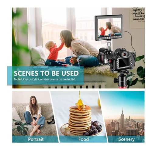 I Neewer Qr Placa Soporte Cámara Vertical En Forma De L