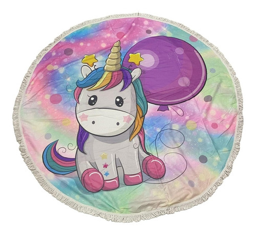 Toalla Mandala Unicornio Pack De 6 Und