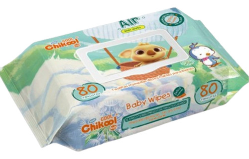 Toallas Chikool Air Kids Baby Wipes 18 Paquetes 