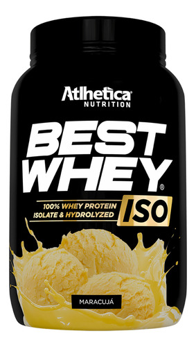 Best Whey Iso - 900g - Maracujá - Atlhetica Nutrition