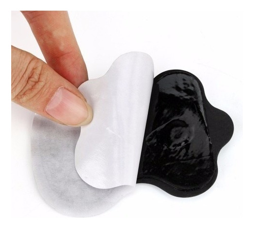 Kit Eletrodos Pads P/ Aparelhos Fisioterapia Tens - 4 Pares Cor Branco