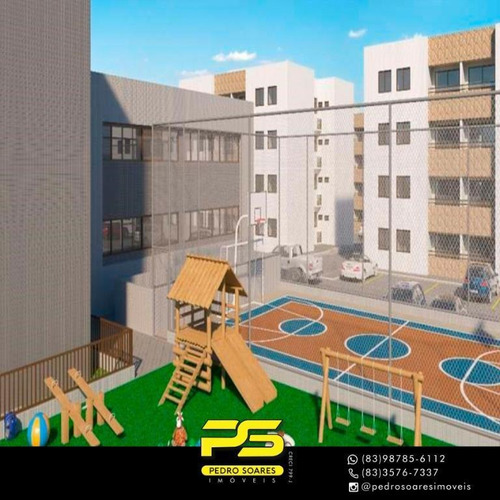 Apartamento Com 2 Dormitórios À Venda, 53 M² Por R$ 169.000 - Bancários - João Pessoa/pb - Ap3119