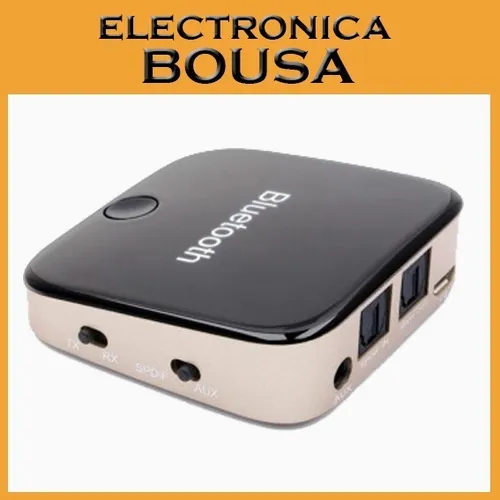 Transmisor Receptor Audio Bluetooth Digital Optico Aux Usb