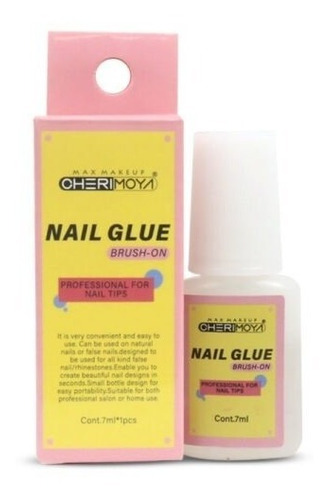 Pegamento Para Tips, Uñas Postizas Cherimoya 7ml