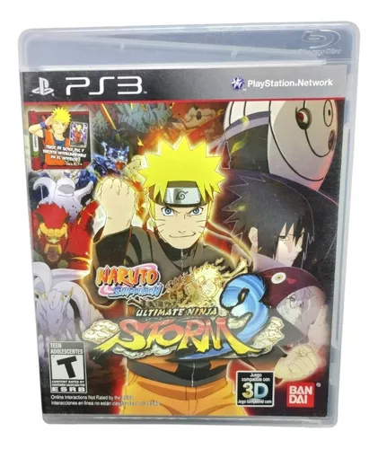 Jogo Naruto Shippuden Ultimate Ninja Storm 3 Ps3 Original