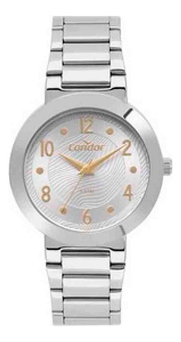 Relógio Condor Co2035mts/3k Prata Condor