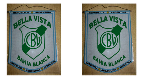 Banderin Chico 13cm Bella Vista Cordoba