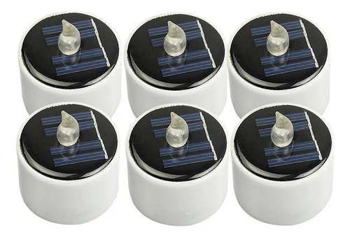 Vela Solar Sin Llama Led Led, Luz Romántica Electrónica