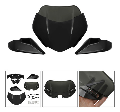 Windshield For Speed Triple 1200 Rs 2021-2022 Black