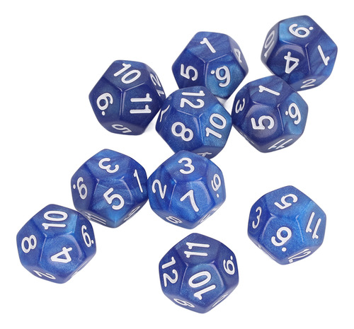 Dados Numéricos De 12 Caras, 40 Unidades, Números Poliédrico