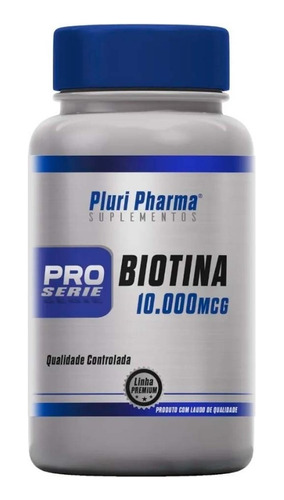 Biotina 10.000mcg 180 Caps Pluri Pharma * En Mdeo *99111606