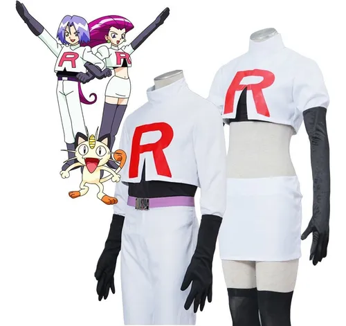 Fwefww Disfraz De Jessie De Pokémon Del Equipo Rocket