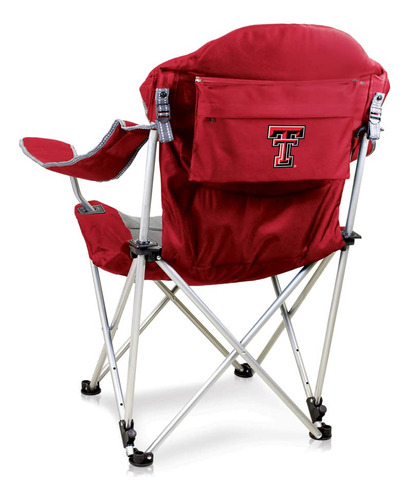 Ncaa Reclinable Silla De Campamento, Rojo