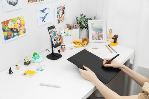 Para Mesa Digitalizadora Xp-pen Deco Fun S Azul